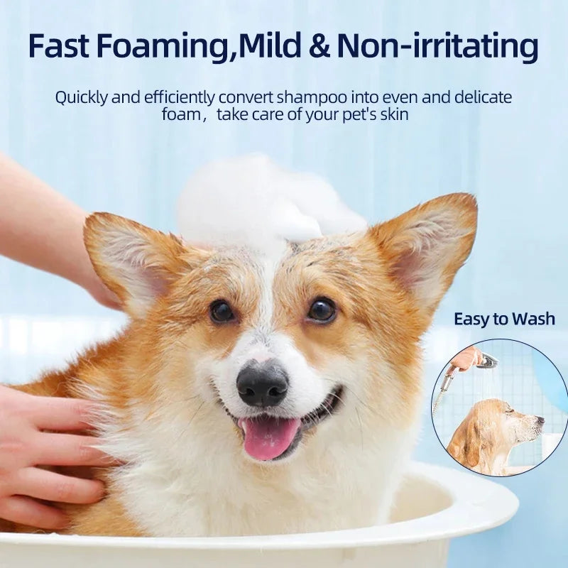 Automatic Foam Soap Dispenser for Pet Bathing – Cordless and Rechargeable