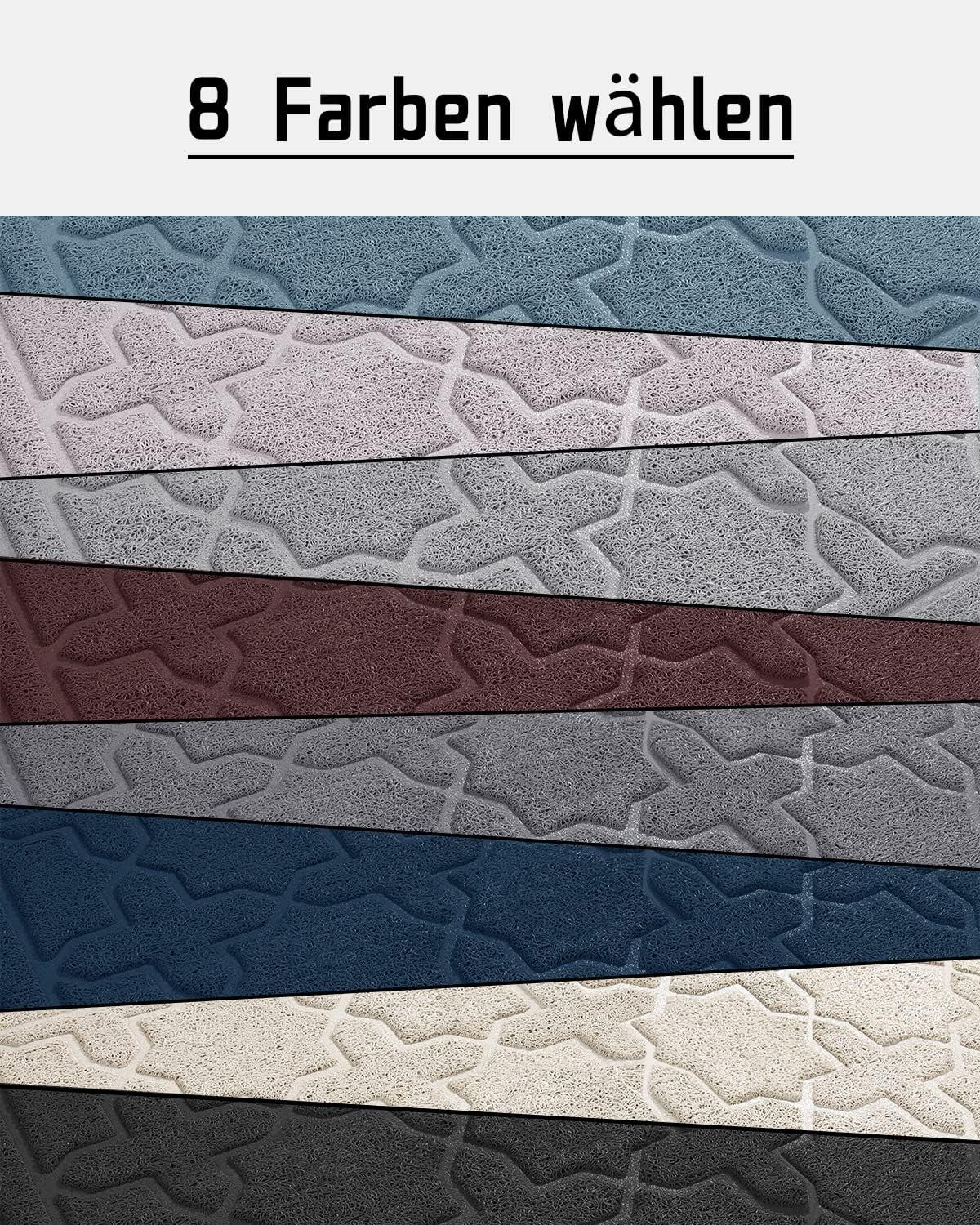 Cat Litter Mat, 35.4"X23.6" Litter Box Mat with Litter Lock Mesh, Soft Cat Litter Mat Litter Trapping Mat, Easy to Clean, Non-Slip, Water Resistant, Litter Free Floors, Beige