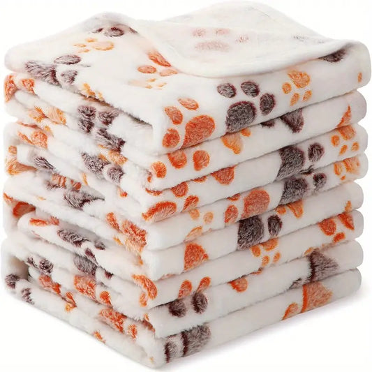Soft Pet Dog Bed Fleece Pad – Winter Warm Cat Blanket, Mat for Puppy, Dog