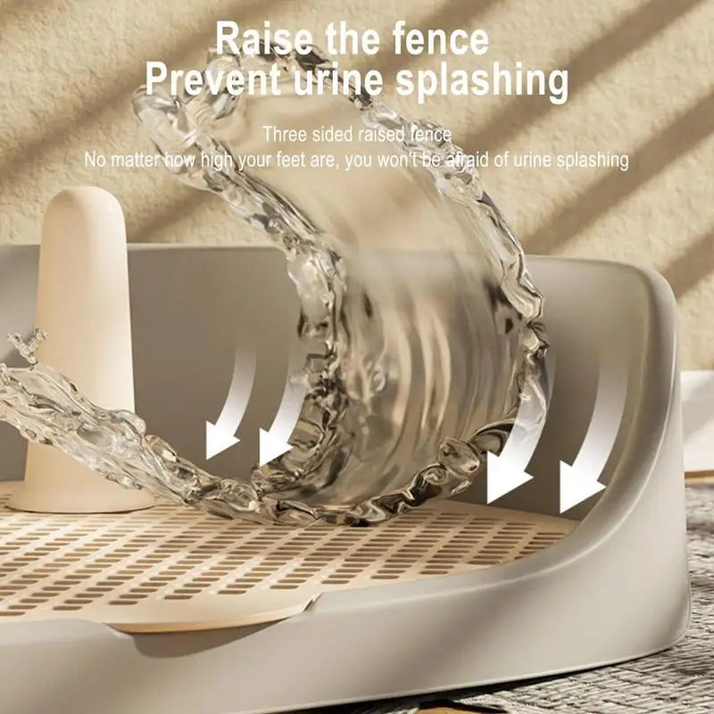 Portable Pet Training Toilet – Indoor Dog &amp; Cat Potty Tray for Small Dogs