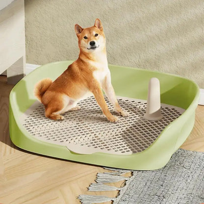 Portable Pet Training Toilet – Indoor Dog &amp; Cat Potty Tray for Small Dogs