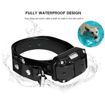 Remote Dog Training Collar – Waterproof Anti-Bark Rechargeable Control Device