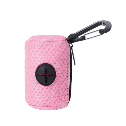 Hanging Dog Poop Bag Dispenser – Portable Waste Bag Holder for Walks
