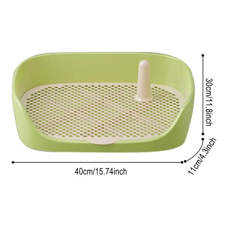 Portable Pet Training Toilet – Indoor Dog &amp; Cat Potty Tray for Small Dogs