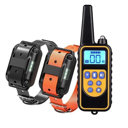 Remote Dog Training Collar – Waterproof Anti-Bark Rechargeable Control Device