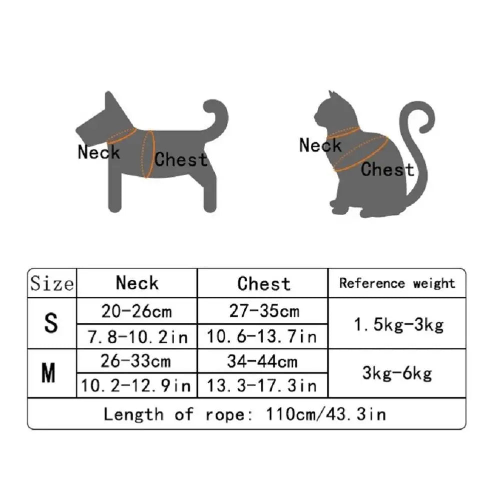Adjustable Undershirt Style Pet Harness with Leash – Breathable Vest for Small Dogs