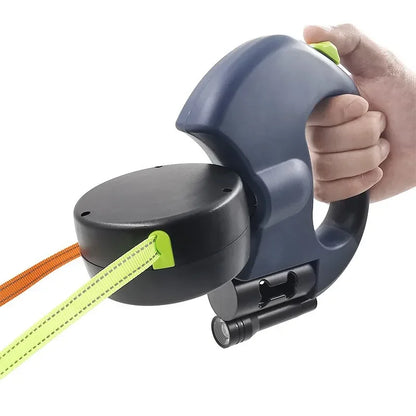 🐾 Dual Retractable Dog Leash – Tangle-Free Walking for Two Pets! 🐕