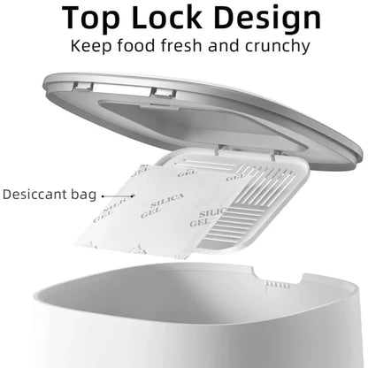 Smart Wi-Fi 4L Pet Feeder | App Control &amp; Stainless Steel Bowl