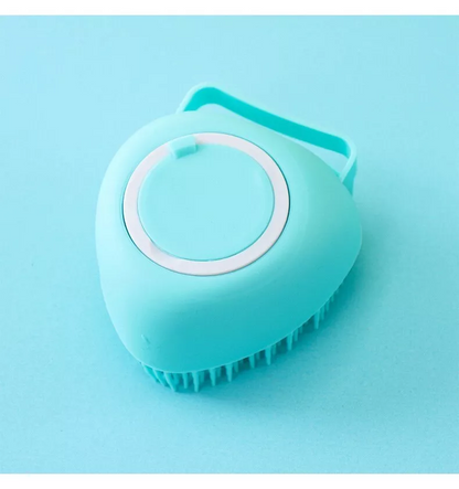 🐾 Pet Bliss Silicone Bath Brush – Soft &amp; Gentle Grooming Tool for Cats &amp; Dogs