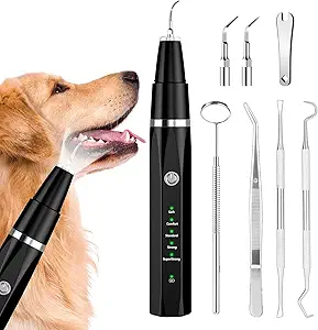 Ultrasonic Pet Teeth Cleaning Machine – Handheld Tartar Remover for Dogs &amp; Cats