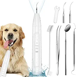 Ultrasonic Pet Teeth Cleaning Machine – Handheld Tartar Remover for Dogs &amp; Cats