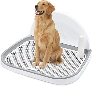 Portable Pet Training Toilet – Indoor Dog &amp; Cat Potty Tray for Small Dogs